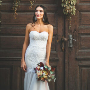 Bespoke Wedding Dress for the Elegant Bride in Her Forties