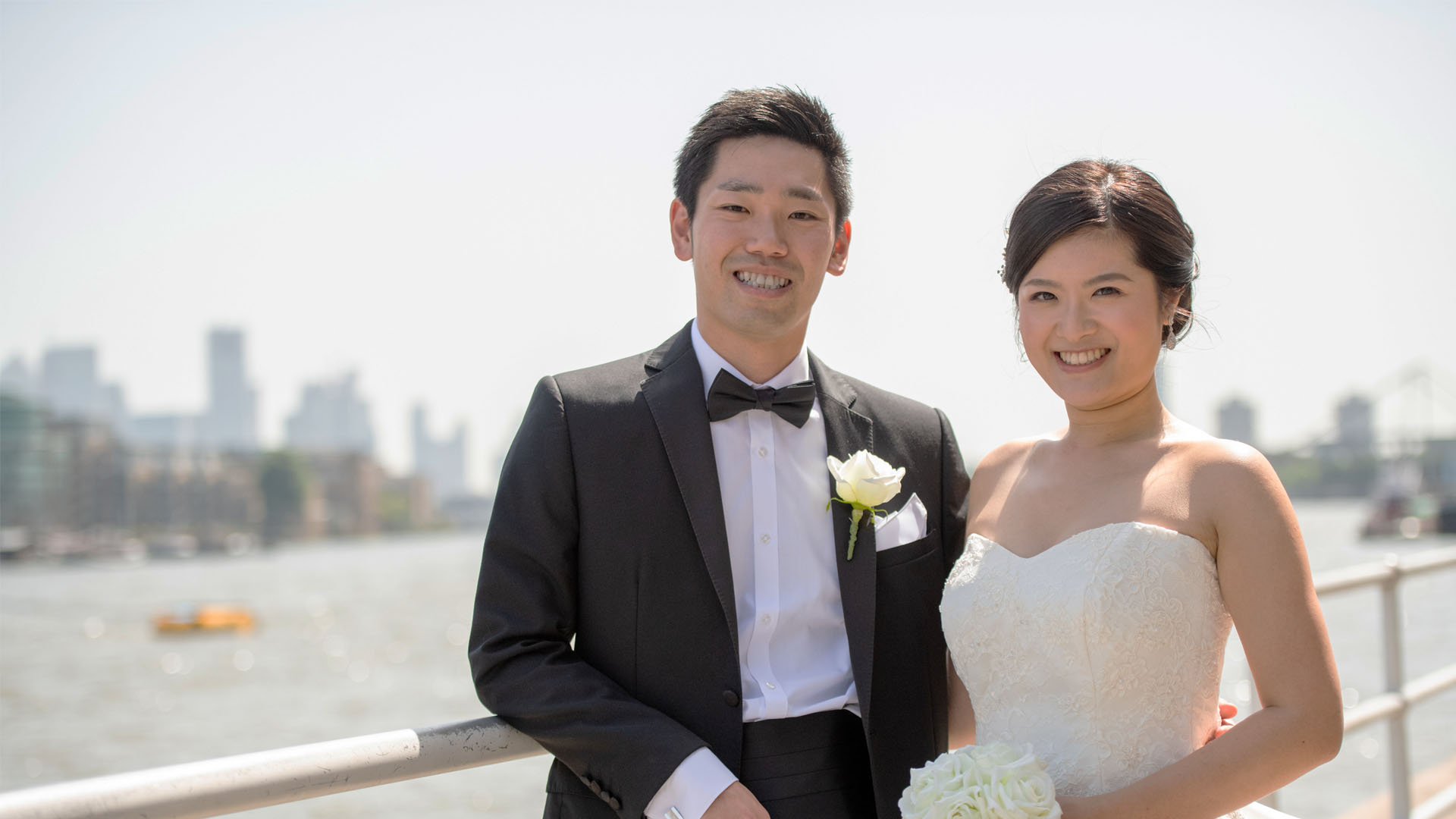Bespoke full beaded lace wedding dress