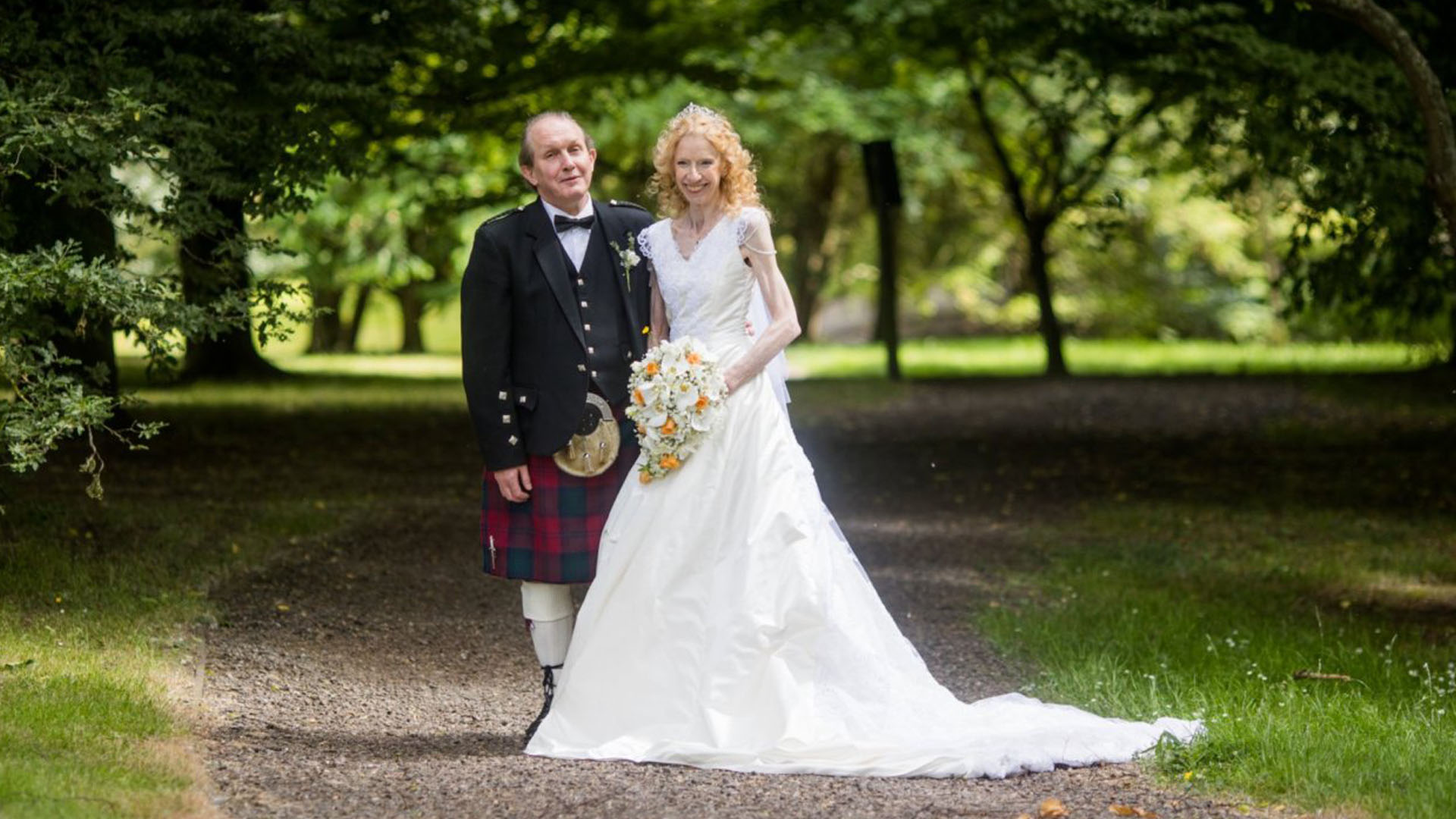 Bespoke lace wedding dress