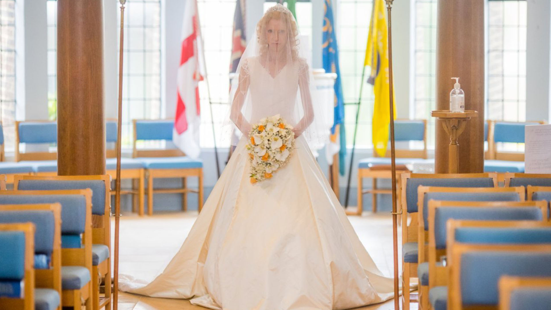 Bespoke lace wedding dress